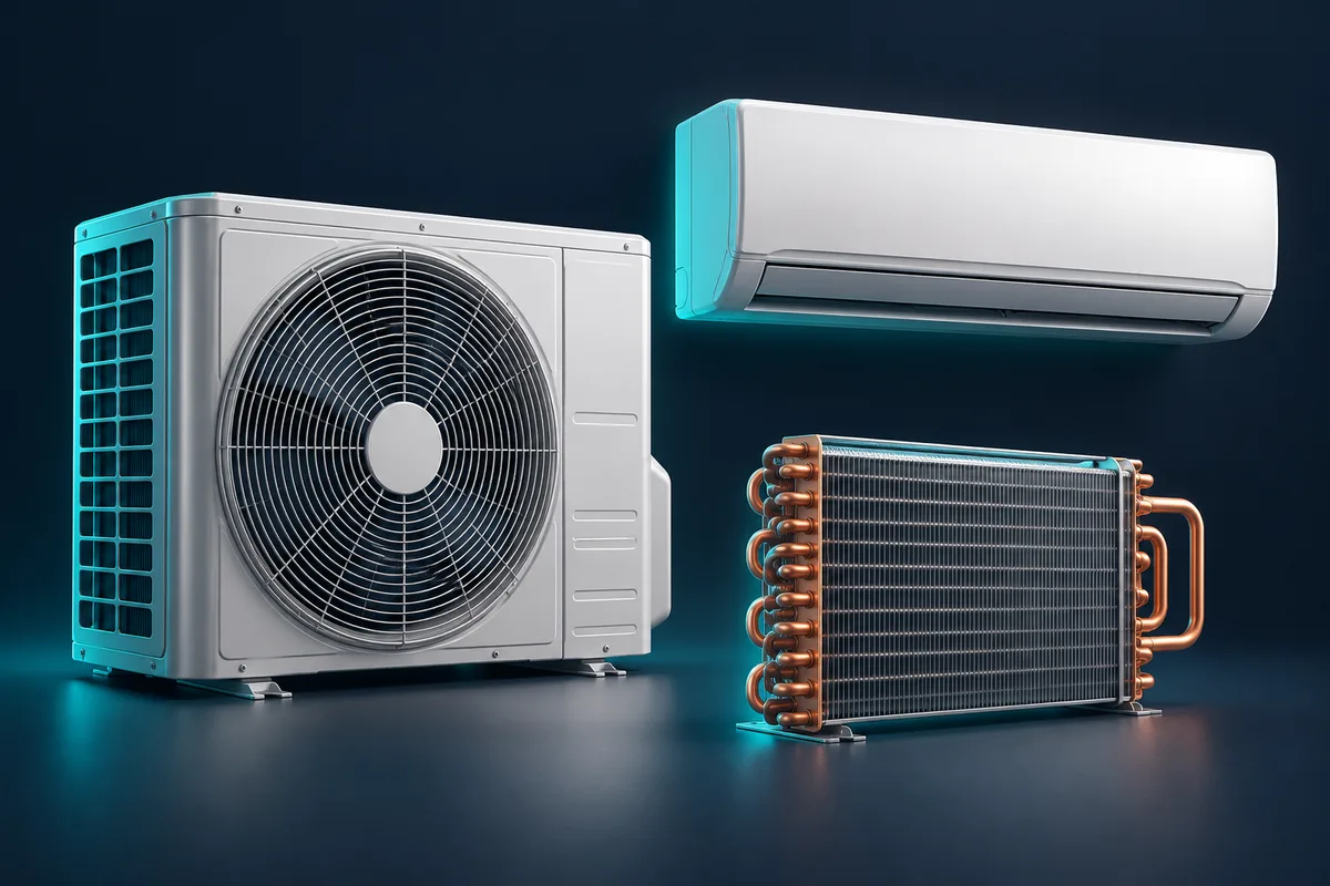 Illustrative HVAC service scene; not a photograph of an Epic Star job
