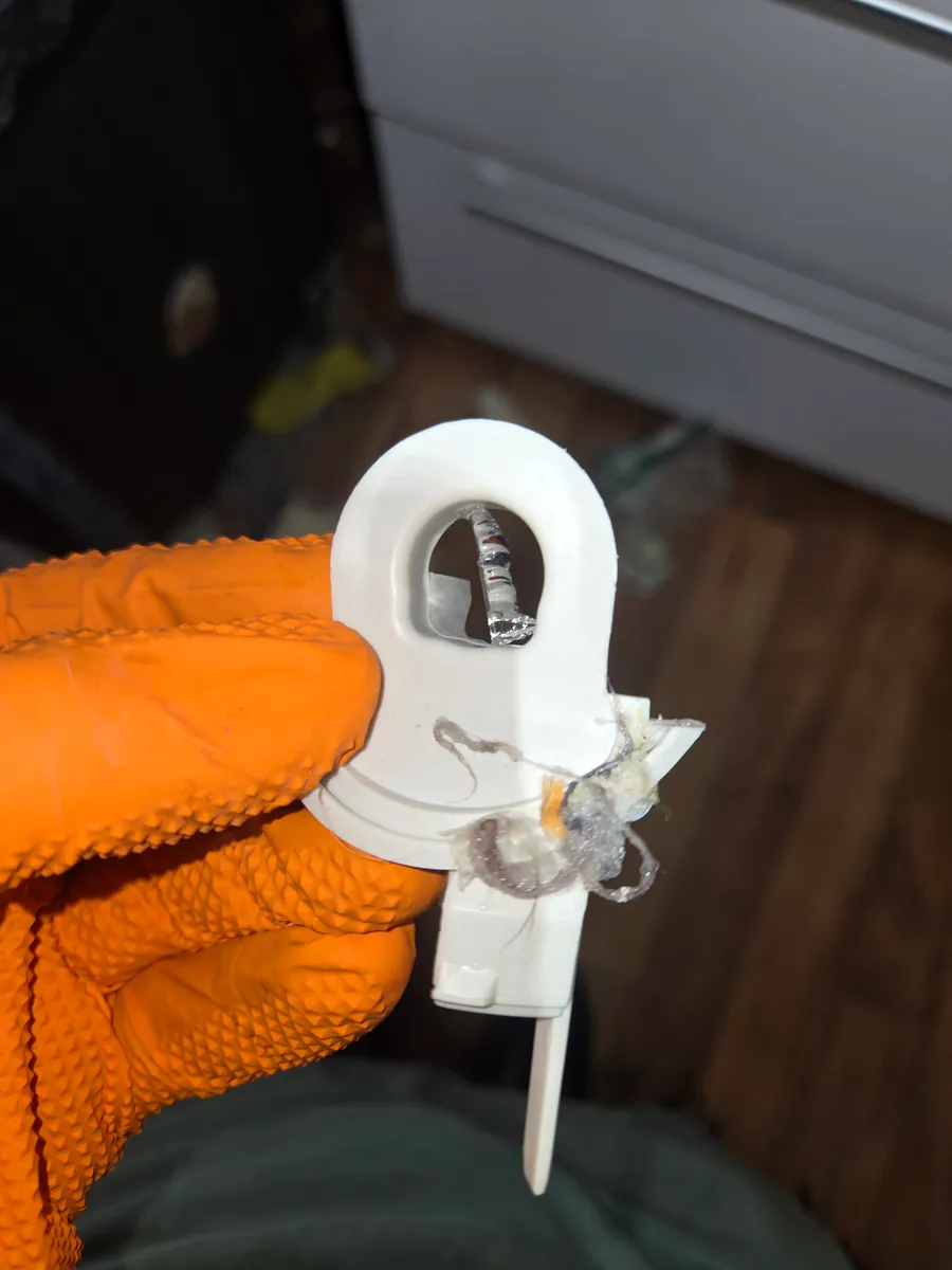Bosch dishwasher base opened during drain service