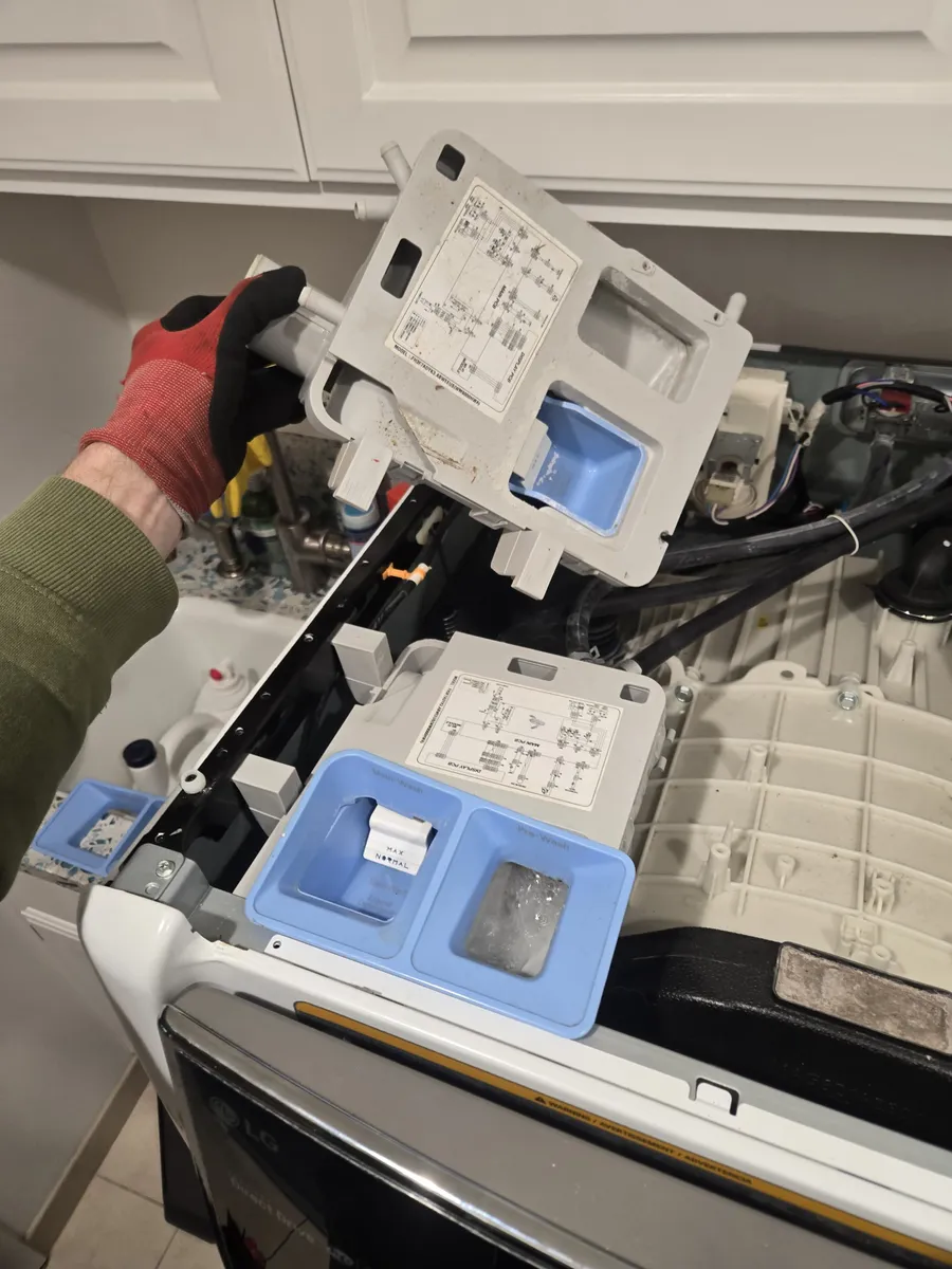 Washer detergent dispenser replacement by Epic Star in Mar Vista, CA